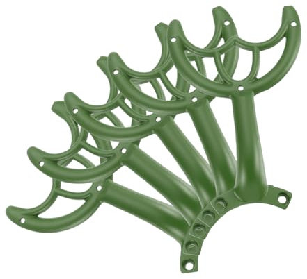 PATIKIL Ceiling Fan Blades Arms Replacement, 5 Pcs 52 Fan Blade Replacement Parts Mounting Bracket Kit for Replacing the Worn Fan Blades, Dark Green
