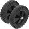 2 Pezzi Ruote per Compressore Aria Gomma Sostituzione per Silenziosa e Facile Installazione Compatibili con Compressori