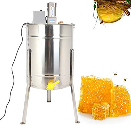 HUSHHAAMPP Honey Shaker Stainless Steel Three-e Bracket Honey Shaker Electric Honey Extractor Honey Extractor Used in Beekeeping