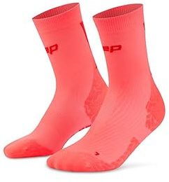 CEP RUN ULTRALIGHT 4.0 MID CUT LAUFSOCKEN HERREN – Atmungsaktive Kompressionssocken Herren für Training & Lauf – Leistungsstarke leichte Sportsocken