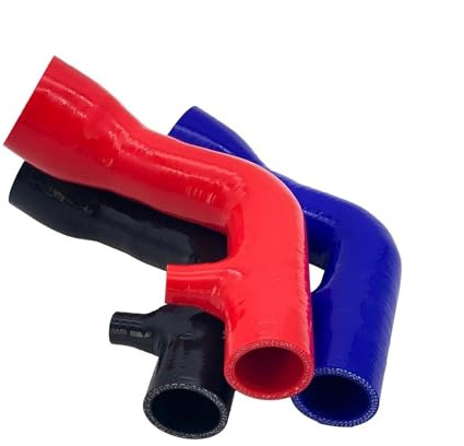 Manicotto Aspirazione Tubo Di Aspirazione In Silicone Per Mini Per Cooper Per R50 Per R53 Per ONE D 2001 2002-2006 Airbox Ad Alta Temperatura Al Motore(Nero)