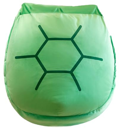 HOMEXYLYL Wearable Turtle Shell Plush Pillow, Giant Sleeping Bag, Lazy Nap Cushion for Adults, Cosplay Costume Creative (100cm/39.4in)