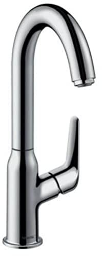 hansgrohe Novus Mitigeur de lavabo 240 avec bec pivotant à 120°, avec tirette et vidage, chromé, 71126000