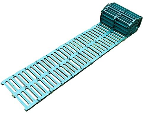 Selections Green Plastic Garden Track Roll Out Path Walk Way Ground Protection (3m Roll)
