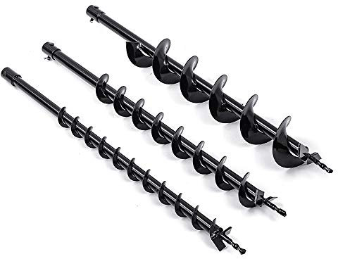 ExcLent Trivellatore Del Recinto Della Punta Della Trivella Della Coclea Di Terra 40/60 / 100Mm X 800Mm Per L'Attrezzo Di Giardino Dello Scavatore Del Foro Della Posta Della Benzina - 40mm