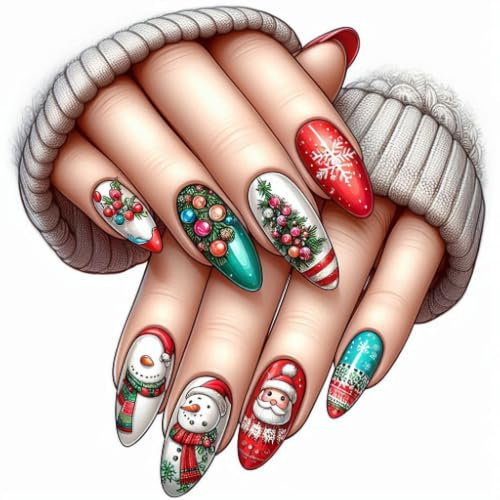 Christmas Nail Color By Number : Adult Coloring Book - Christmas Games
