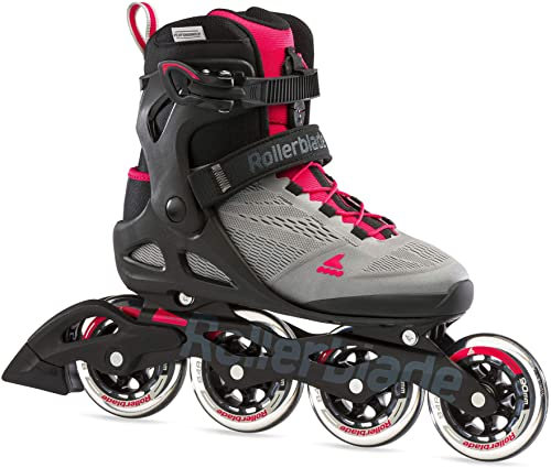 Rollerblade Macroblade Damen Erwachsene Fitness Inliner 90 Neutral Paradise Pink