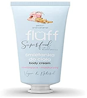 FLUFF Body Cream Moisturizing Peach & Caramel, 150 ml