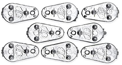 Sbirulino Set of 8 Lead Soap with Ground Anchors Bolentin Boat Climbing Fishing