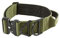 Tacticollar - 5,1 cm taktisches Hundehalsband mit Griff für mittelgroße und große Hunde, Mil Spec Nylonhalsband, Schnellverschluss-Metallschnalle, Neopren gepolsterte Innenseite (Medium, Olivgrün)