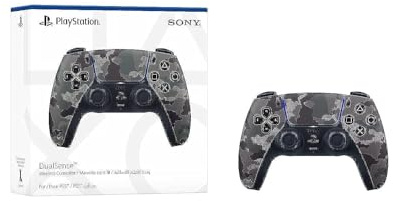 PlayStation 5 DualSense Manette sans fil Camouflage gris