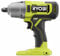 Ryobi PCL265 18V ONE+ - Llave de impacto inalámbrica de 1/2 pulgada (solo herramienta, batería y cargador no incluidos)