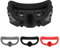 ZJRXM Avata FPV Drone Zubehör, Faceplate Eye Pad Schutzhülle für DJI Goggles 2 (Schwarz)