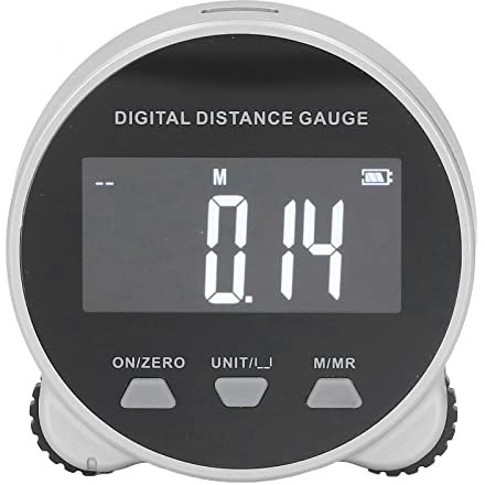 Mètre ruban numérique, règle rouleau électronique, outil de mesure de longue distance avec affichage LCD, rechargeable, mesure de longueur pour diamètre plat et courbe, 0-199.999m