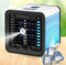 Portable Air Conditioner, Personal Mini Air Cooler Fan 3 in 1 Evaporative Cooling USB Fan Small Air Con Humidifier with 3 Wind Speed for Home, Bedroom, and Office