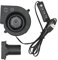Gebläse-Lüfter, 5 V DC 3800 U/min USB-Kühl-Turbo-Lüfter mit 60 Mm Lufteinlass, Bürstenloser Turbinen-Lüfterkühler, 3 Lüftergeschwindigkeitsmodus, 97 X 97 X 33 Mm
