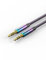 VENTION Cable Audio Jack 3.5 Macho Macho de 1,5 Metros, Cable AUX Trenzado de Nailon, HiFi Estéreo, Cable Auxiliar Compatible con Audio para Automóvil, Auriculares, Parlantes, Tabletas