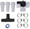Homgoday Kit de dérivation pour chauffage solaire de piscine