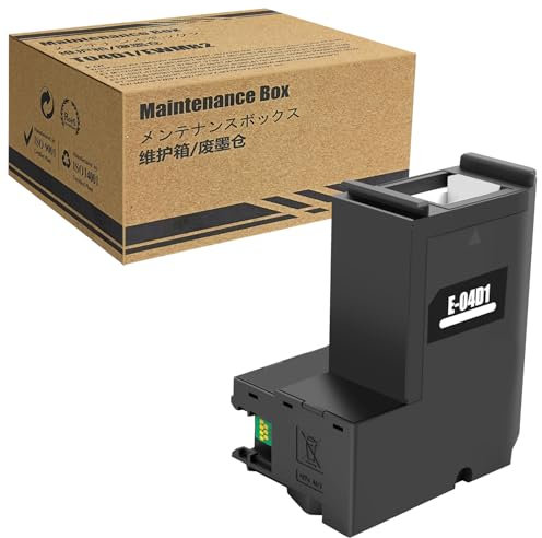 LAIPENG T04D1 04D1 Tinte Wartungsbox C13T04D100 Kompatibel für Epson ET-M2750 ET-4750 ET-M2140 ET-M3140 ET-M3170 ET-M3180 ET-M1140 ET-M1170 ET-M1180 XP-5100 XP-5105 XP-5150 WF-2860 WF-2865 Drucker