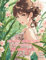 Flower Anime Girl Coloring Book Gladiolus: Flower Anime Girls Edition Gladiolus