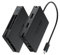 Cable Matters Hub USB4 Portable 40Gbps Dual HDMI, USB 4 Dock avec 2x4K@60Hz ou 1x4K@120Hz / 8K@30Hz, 100W PD, Gigabit Ethernet, Compatible avec Thunderbolt 4 pour XPS, Surface Pro, iPad Pro