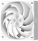 PCCOOLER 120mm Case Fan, F5 R120 PWM 4-Pin FDB PC Fan 2200RPM Daisy Chain Case Fan, 80CFM Cooling Fans 3.5mmH2O 28dB(A) 3 Mode Fan for CPU Liquid Cooler, Air Cooler, White - 1 Pack