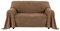 Easy-Going Jacquard Flanell Sofa Couch Überzug 2 3 Sitzer, Rutschfester Sofabezug Sofaschutz Hund Katze, Weiche Sofadecke für Bett, 1 Stück Waschbarer Sofaüberwurf, 203X300 cm/80X118 in, Kamel