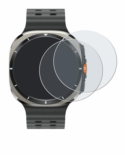 BROTECT Schutzfolie für Samsung Galaxy Watch Ultra | (47 mm) 2 Stück Entspiegelnder Displayschutz Made in Germany Matte Displayschutz-Folie Anti-Reflex Einfache Montage