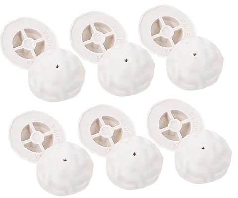 ABOOFAN Base per Albero di Natale in Resina Bianca 20 Pezzi Basi per Decorazioni per Alberi di Natale Kit di Accessori Artigianali per Decorazioni per Alberi di Natale