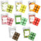 Herbst Duftwachs für Duftlampe, 8 Düfte Sojawachs Raumduft Duftkerze, Natürliches Wax Melts Sojawachs Schmilzt Duftwachswürfel für Raumdüfte, Damen Düfte Geschenk Set für Halloween Weihnachten (B)