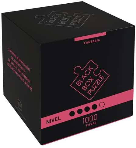 Black Box Puzzle 1000 Teile - Blackbox Puzzel mit Überraschungs-Motiv ohne Vorlage, schweres Puzzle Erwachsene anspruchsvoll, Puzzle-Box Fantasie (2024)