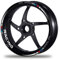 FELGENRANDAUFKLEBER GP Color Style Felgenaufkleber Felgenbett Auswahl nach ccm oder Racing (kompatibel mit BMW M)