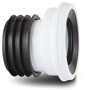 Polypipe SK46 110 mm Kwickfit Offset Pan Connector, Multi-Colour, 12 mm