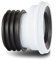 Polypipe SK46 110 mm Kwickfit Offset Pan Connector, Multi-Colour, 12 mm