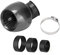 Motorrad Luftfilter Universal Motorrad Luftfilter Ansaugfilter Kohlefaser Textur Motorrad Roller ATV Dirt Bike Luftfilter 28mm 35mm 45mm 48mm