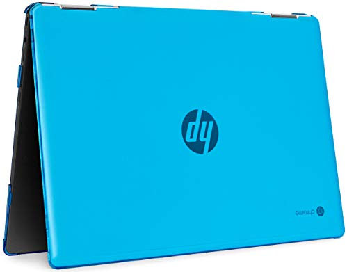 mCover Hard Shell Case Compatible with late-2020 14 HP Chromebook X360 14A-CAxxxx Series laptops (NOT Compatible with Other HP Chromebook & Windows laptops) (14 Inch HP 14A-CAxxxx Series, Aqua)