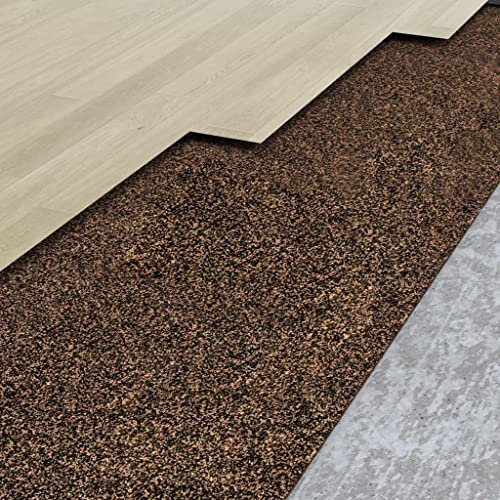 INLIFE Rouleau de liège en caoutchouc 100 x 200 cm 5 mm 7,3 kg 153151