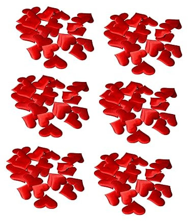 ifundom 300st Herzen Blütenblätter Festival-jubiläums-partybevorzugung Künstliche Herzblätter Hochzeitsherz Konfetti Hochzeiten Mit Herzblütenblättern Schaumherzen Braut Handwurf Korb