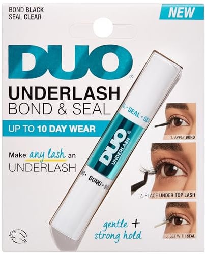 DUO Underlash Bond & Seal | Wimpernkleber Bis Zu 10 Tage Halt | 2in1 Wimpernverlängerung Kleber für Einen Natürlichen Look