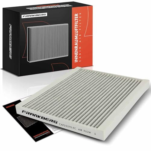 Frankberg Innenraumfilter Pollenfilter mit Aktivkohlefilter Kompatibel mit Corsa D S07 1.0L-1.7L 2006-2014 Adam M13 1.0L-1.4L 2012-2019 Punto 199 0.9L-1.4L 2012-2024 Replace# 55702468
