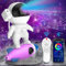 Astronaut Sternenhimmel Projektor, LED Sternenprojektor Nebula Explorer, Sternenhimmel Projektor Kinder mit Bluetooth Lautsprecher,Einstellbare Helligkeit und Geschwindigkeit 360° Rotation