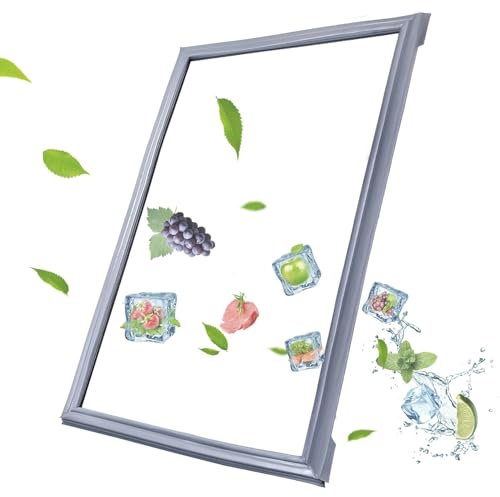 MEILYA Guarnizione per Porta Frigorifero Guarnizioni Frigo Universale Personalizzati Porta Ogni Dimensione Frigorifero Parts Frigorifero Bianco