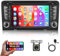 VECHTEL Android 13 Radio Coche para Audi A3 8P S3 8P RS3, Autoradio con Pantalla Táctil de 7 Pulgadas Navegación GPS Bluetooth, Wi-Fi, Audio HiFi, Radio FM RDS, USB, Enlace Espejo, Cámara Trasera