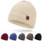BARFULKER Mütze Herren Damen Winter Beanie Mütze Warme Wintermütze Thermo Dehnbare Strickmützen Bequem Wollmütze Winddichte Laufmützen Cuffed Hats für Frauen Männer Unisex,Beige