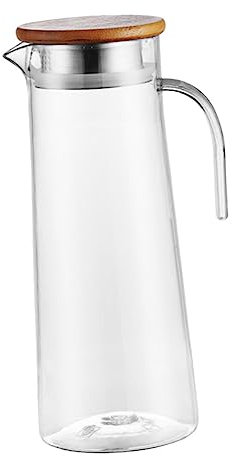 GLEAVI bottiglia d'acqua fredda filtro dell'acqua della brocca caraffa con coperchio ghiaccio isolato brocca per bevande brocca d'acqua limpida brocche d'acqua brocca per bere Acrilico