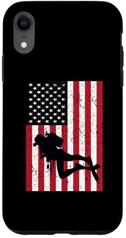Diving Divers Snorkeling Ocean Diving Divers Case for iPhone XR