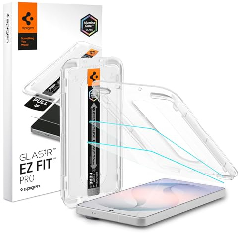 Spigen EZ Fit Anti-Reflex Schutzfolie [2 Stück] für Samsung Galaxy S26 | Entspiegelung, Gehärtetes Glas, inkl. Installationskit, Kristallklar, Kratzfest, Hüllenfreundlich, 10H+ Härte Folie