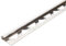 Alberts 476908 Fliesen-Viertelkreisprofil | Edelstahl | 2500 x 8 mm