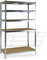 DEMA Steckregal Lagerregal Werkstattregal Kellerregal Regal 5 Böden 200x120x60 cm belastbar bis 875 kg