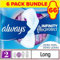 Always Infinity Pads Long Plus 6x11ct